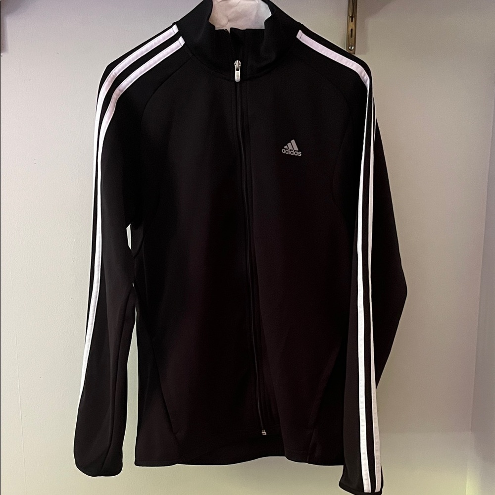 Adidas Men's Black with White Accents